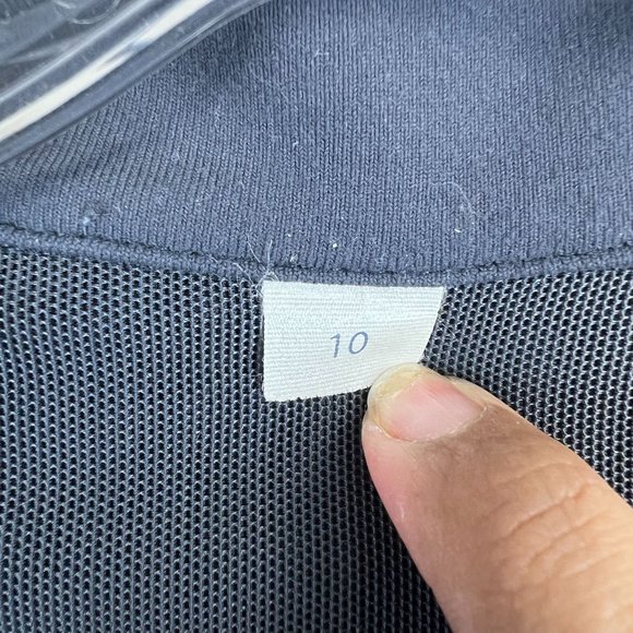 Lululemon Jacket Size 10 Full Zip Vented Packable Nylon Reflective - Picture 8 of 10